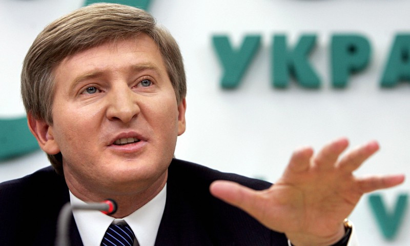 Rinat Akhmetov  Ukraine's richest man.