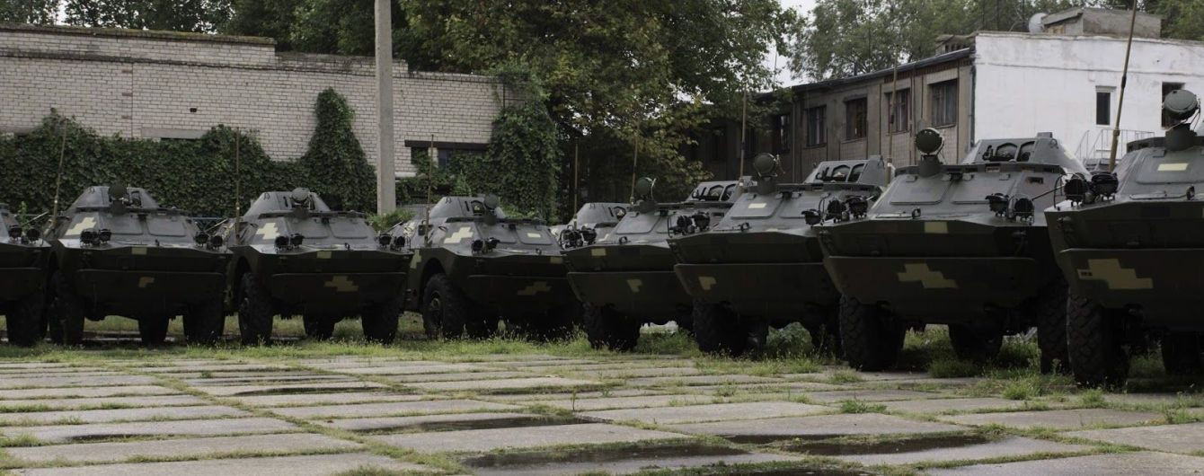 The next batch of restored BRDM-2L1 entered the Armed Forces